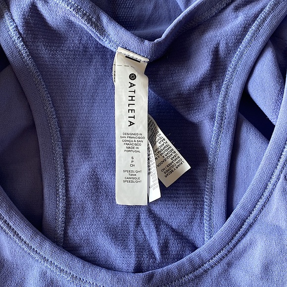 Athleta Speedlight tank top, size S, EUC. - Picture 4 of 5